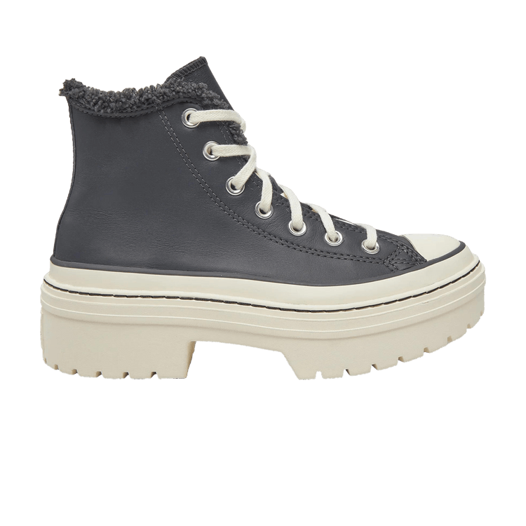 Converse Wmns Chuck Taylor All Star Lugged Heel Platform High 'Sherpa - Vamp Pyre' — Vamp Pyre/Egret/Egret