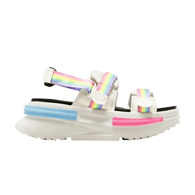 Converse Run Star Utility CX Sandal 'Pride 2024' — Egret/Black/True Sky