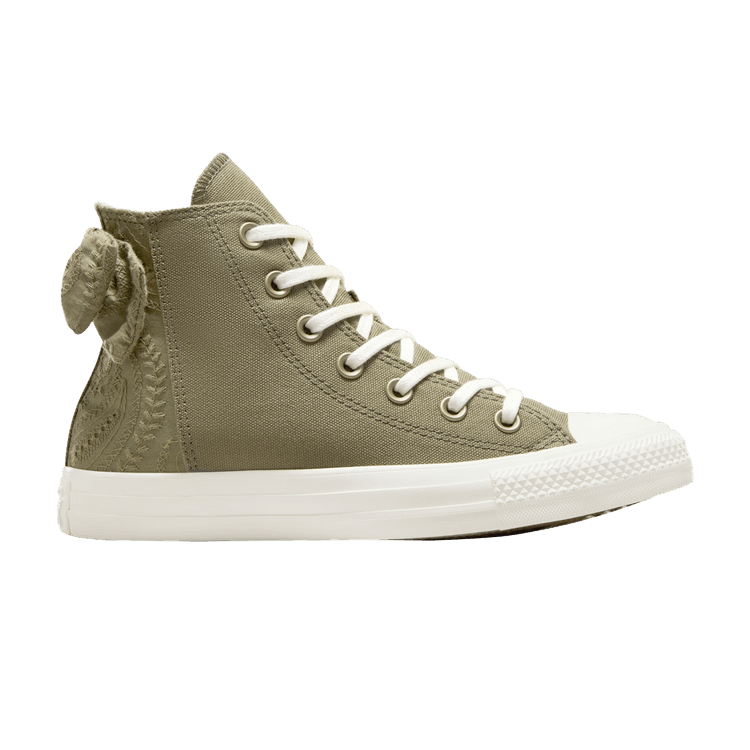 Converse Wmns Chuck Taylor All Star Lift High 'Bow' — Mossy Sloth Green/Egret/Light Gold