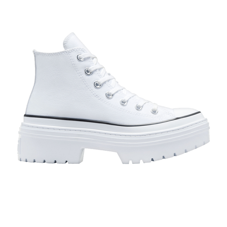 Converse Wmns Chuck Taylor All Star Lugged Heel Platform High 'White Black' — White/Black/Egret