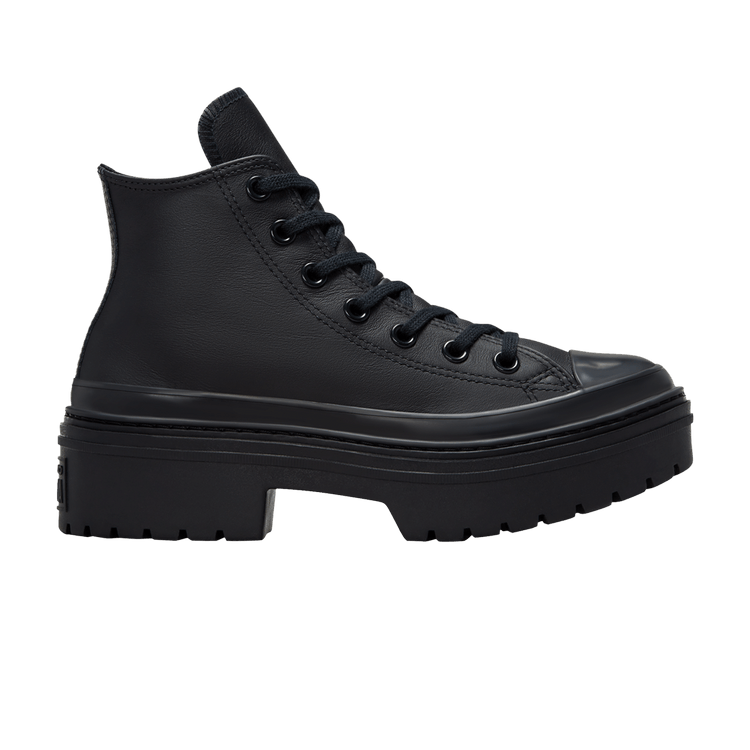 Converse Wmns Chuck Taylor All Star Lugged Heel Platform High 'Black' — Black/Black/Black