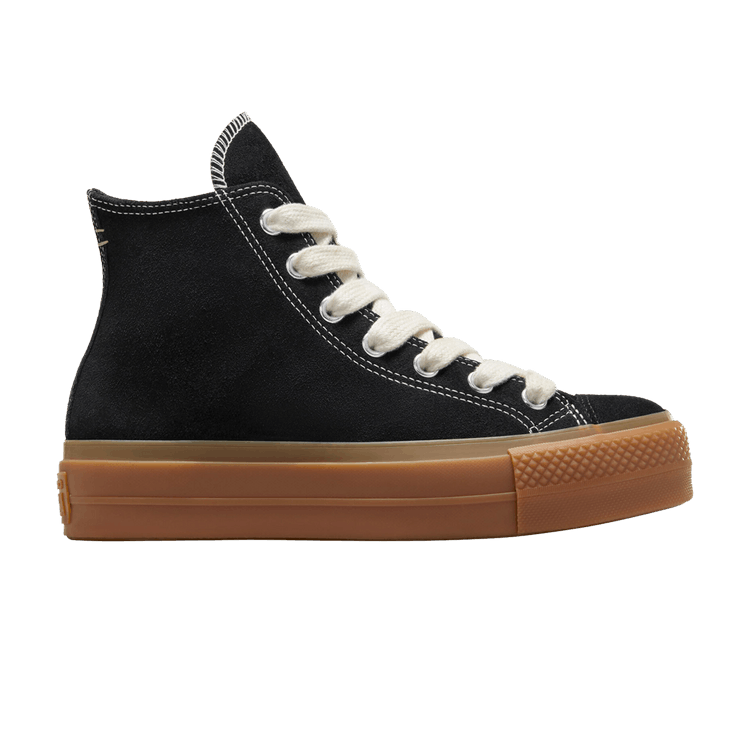 Converse Wmns Chuck Taylor All Star Lift Platform High 'Black Honey Gum' — Black/Gum Honey/Egret