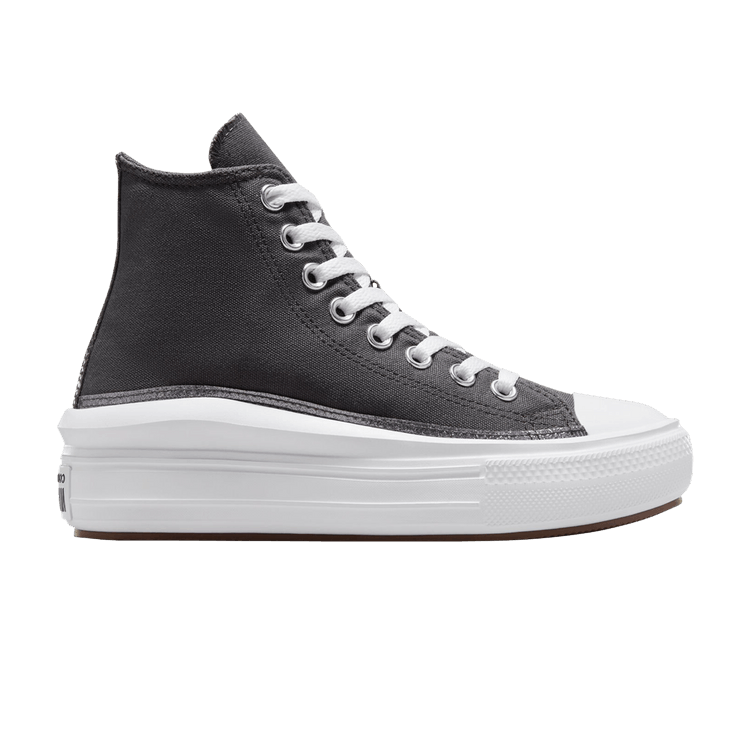 Converse Chuck Taylor All Star Move Platform High GS 'Glitter - Dark Matter' — Dark Matter/Black/White