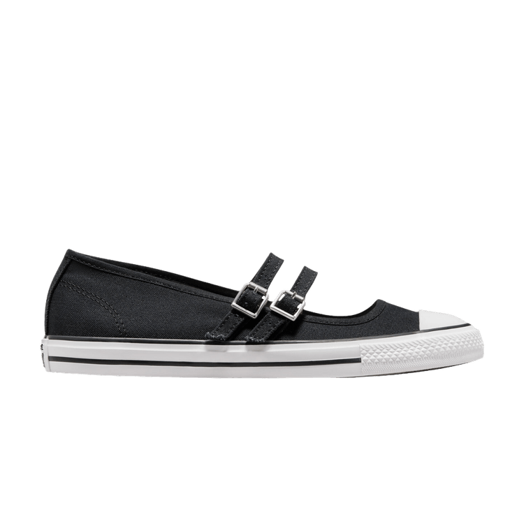 Converse Wmns Chuck Taylor All Star Dainty Mary Jane 'Black Egret' — Black/Egret/Black