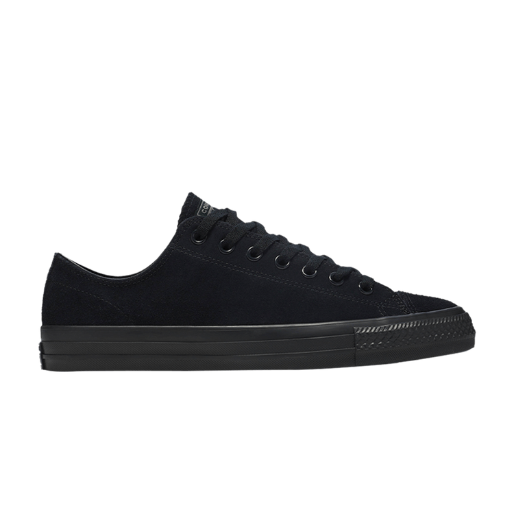 Converse Chuck Taylor All Star Pro Suede Low 'Triple Black' — Black/Black/Black