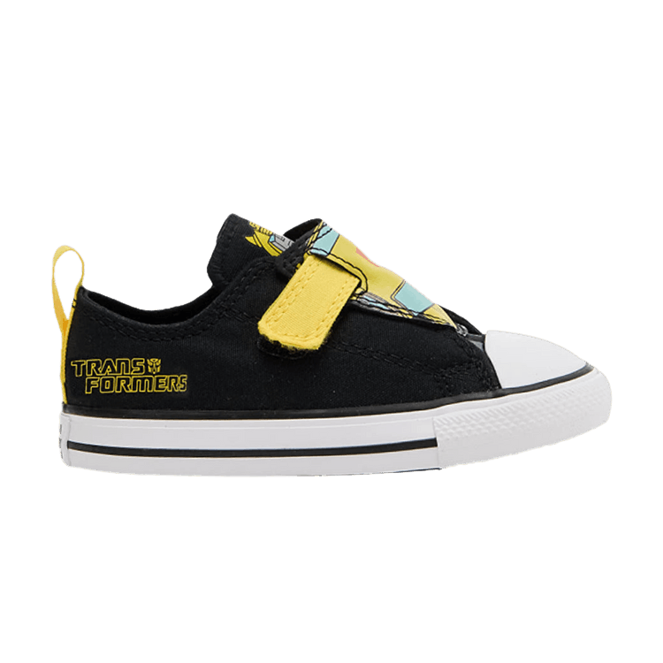 Transformers x Converse Chuck Taylor All Star EasyOn Low TD 'Bumblebee' — Black/Yellow/Red