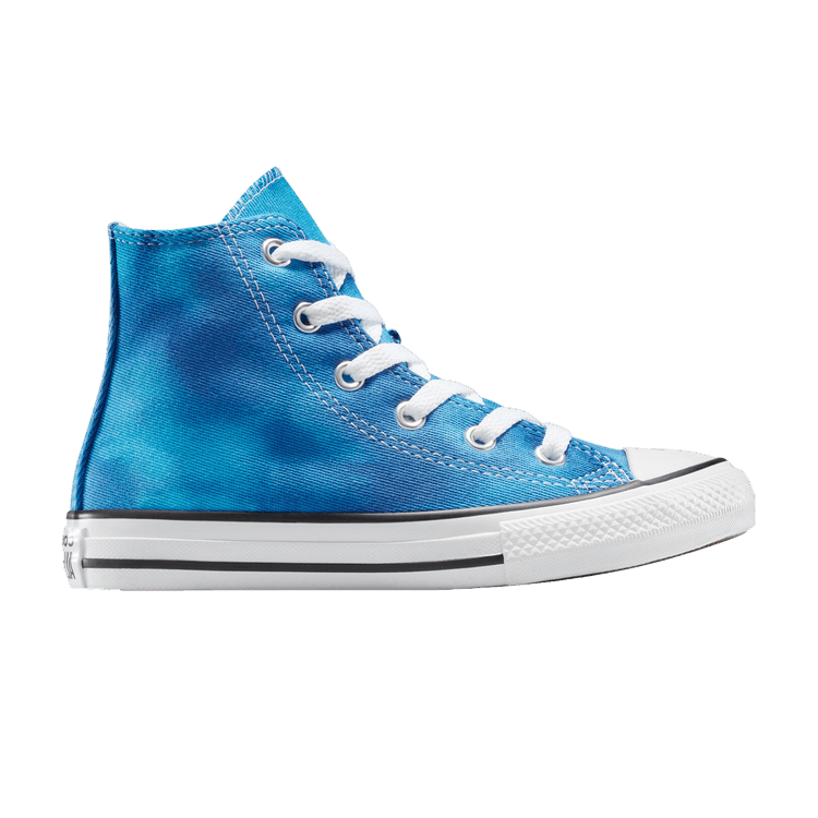 Converse Chuck Taylor All Star High PS 'Color Splash - Gnarly Blue' — Gnarly Blue/Blue/White