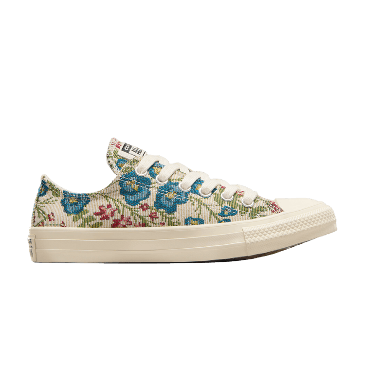 Converse Wmns Chuck Taylor All Star Low 'Floral Tapestry' — Egret/Natural Ivory/Black
