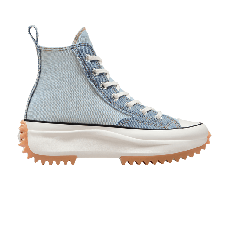 Converse Run Star Hike High 'Denim' — Blue/Burnt Honey/Egret