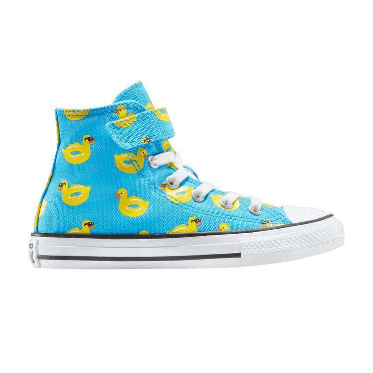 Converse Chuck Taylor All Star EasyOn High PS 'Pool Float Pack - Duck' — Gnarly Blue/Dandy Lion/White