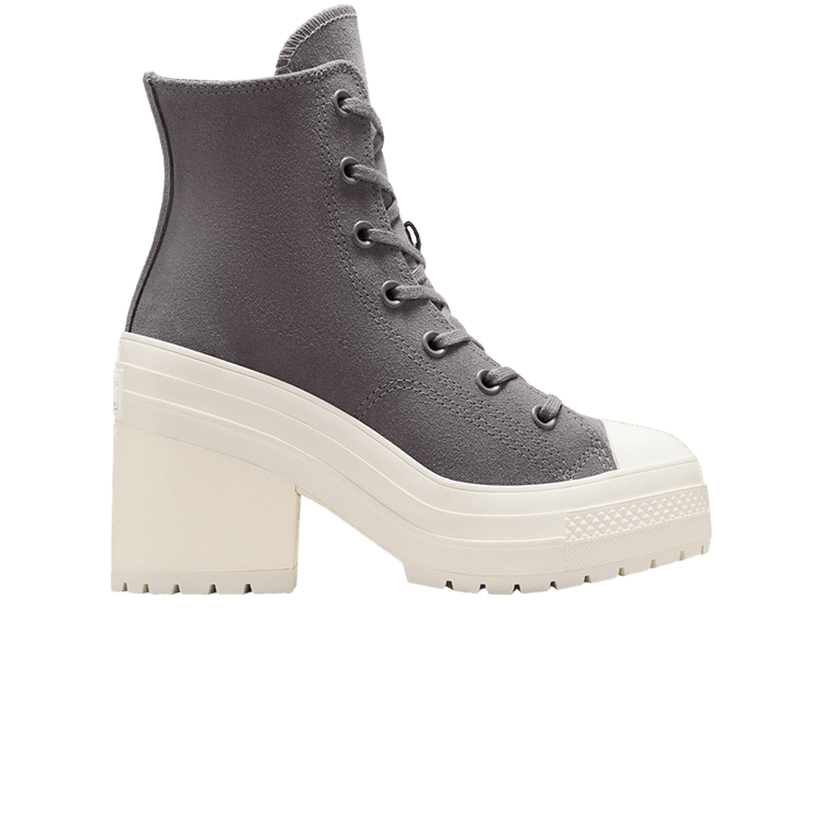 Converse Wmns Chuck 70 De Luxe Heel Platform High 'Sharkskin' — Sharkskin/Egret/Sharkskin