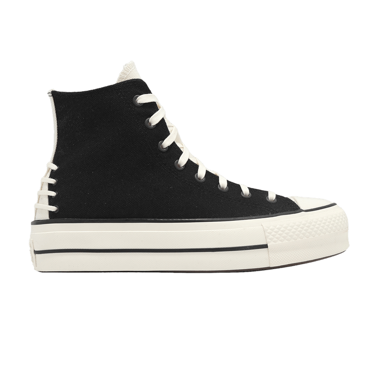 Converse Wmns Chuck Taylor All Star Lift High 'Crafted Laces' — Black/White