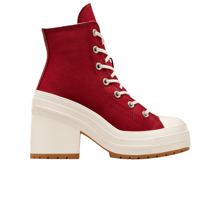 Converse Wmns Chuck 70 De Luxe Heel High 'Park Red' — Park Red/Natural Ivory/Black