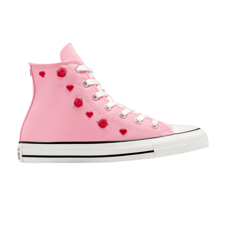 Converse Chuck Taylor All Star High GS 'Valentine's Day 2025' — Light Jellyfish Jitter/Red/Egret
