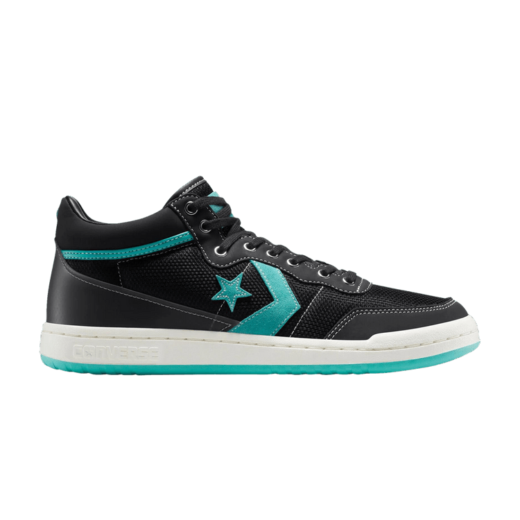 Liverpool F.C. x Converse Fastbreak Pro Mid 'Black Washed Teal' — Black/Washed Teal/Egret