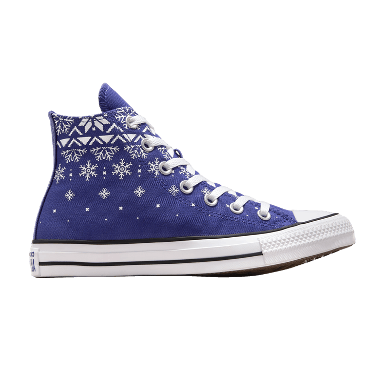 Converse Wmns Chuck Taylor All Star High 'Winter Sweater' — Night Indigo/White/Black