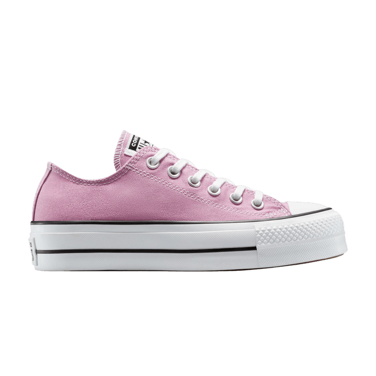 Converse Wmns Chuck Taylor All Star Lift Platform Low 'Cliffside Rose' — Cliffside Rose/White/Black