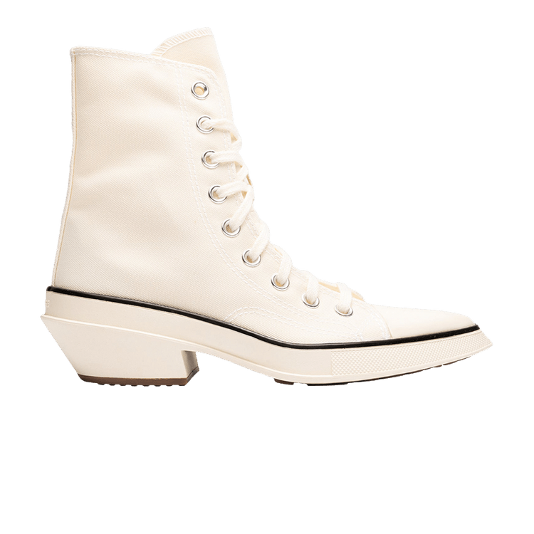 Converse Wmns Chuck 70 Hi De Luxe Pointed 'Egret' — Egret/Black/White