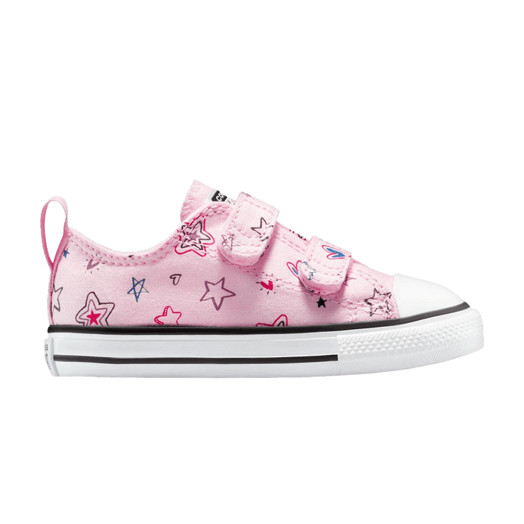 Converse Chuck Taylor All Star EasyOn Low TD 'Doodles - Pink Frosting' — Pink Frosting/Red/My Jam