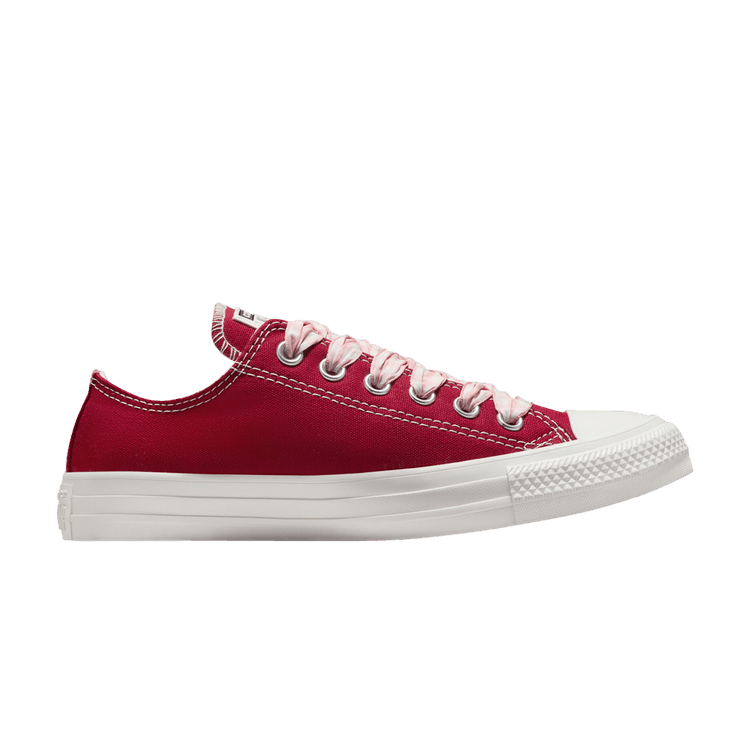 Converse Wmns Chuck Taylor All Star Low 'Gingham Laces' — Days Ahead/White/Horizon Pink