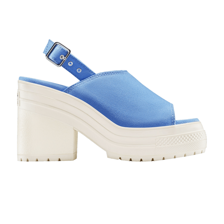 Converse Wmns Chuck 70 De Luxe Heel Platform Sandal 'Open Sky' — Open Sky/Egret/Open Sky