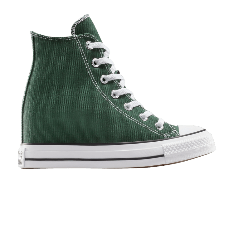 Converse Wmns Chuck Taylor All Star Wedge Platform High 'Green Envy' — Green Envy/White/Black