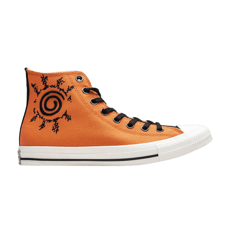 Naruto Shippuden x Converse Chuck Taylor All Star High 'Naruto' — Pale Magma/Black/Golden Wren