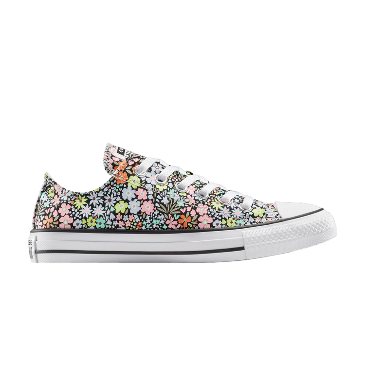 Converse Chuck Taylor All Star Low 'Mini Flowers' — Blueberry Ice/White
