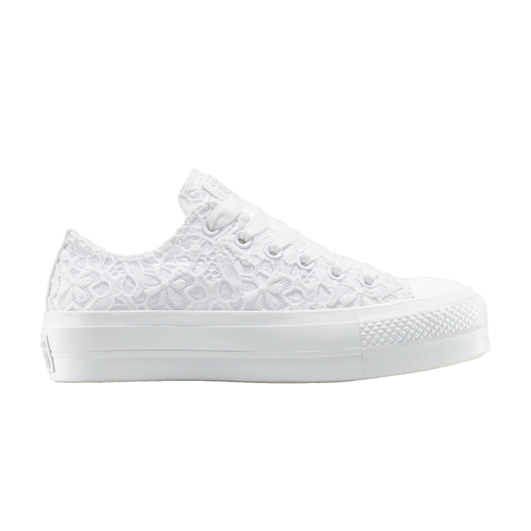 Converse Wmns Chuck Taylor All Star Low 'Lace - Triple White' — White/White/White