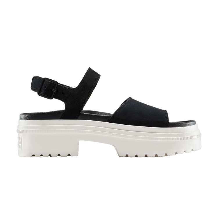 Converse Wmns Chuck Taylor All Star Lugged Heel Sandal 'Black Egret' — Black/Black/Egret