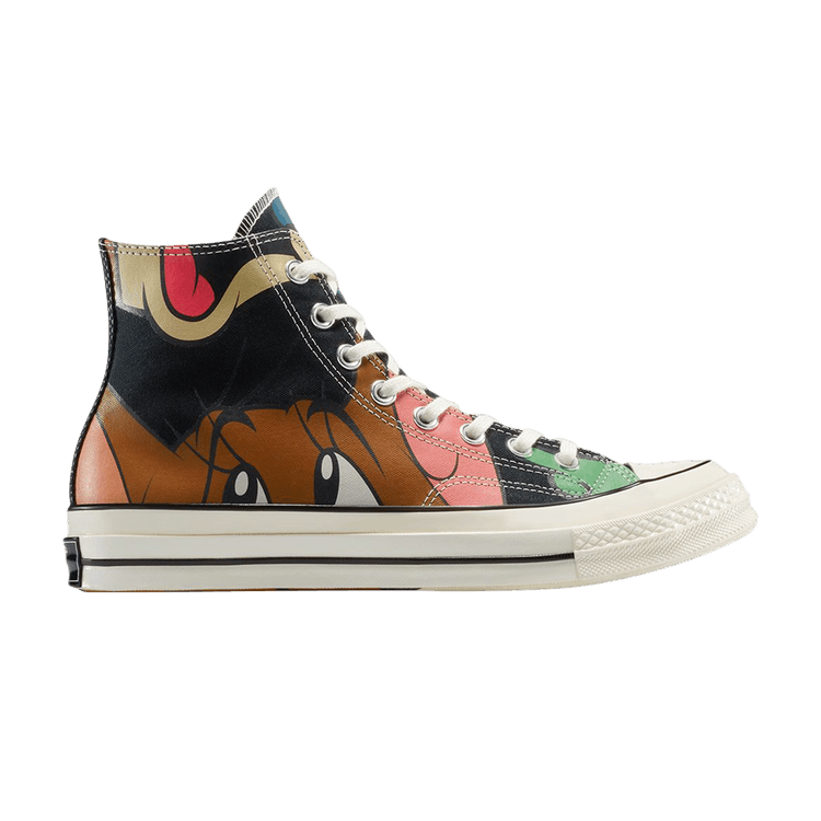 Tom &amp; Jerry x Converse Chuck Taylor All Star High 'Oversized Print' — Black/Multi/Egret