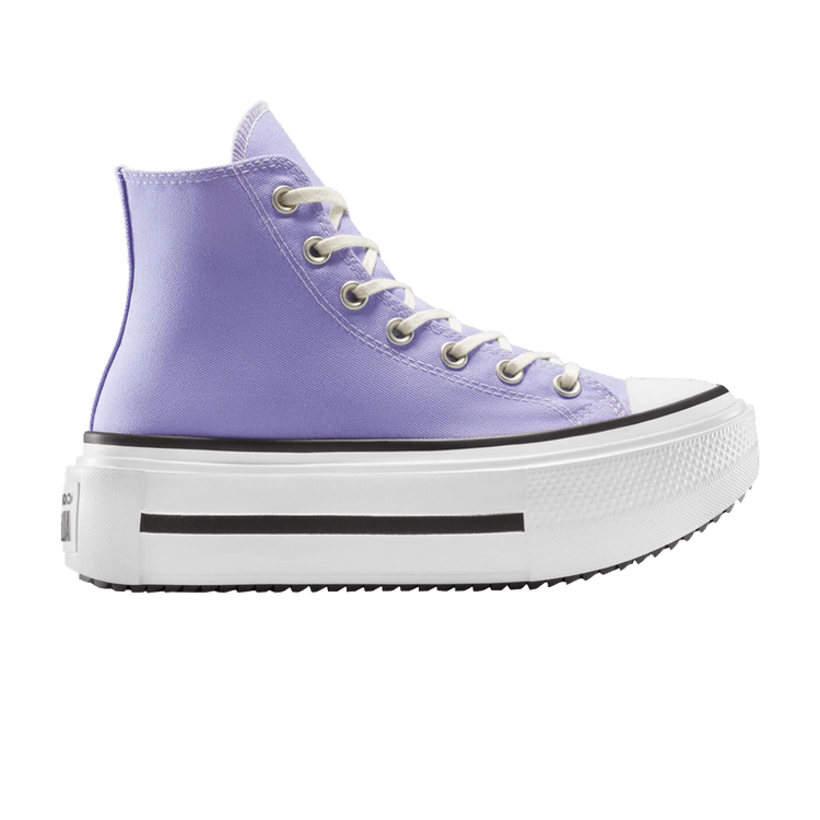 Converse Chuck Taylor All Star Lift Double Stack High 'Violet Heat' — Violet Heat/Egret/Black