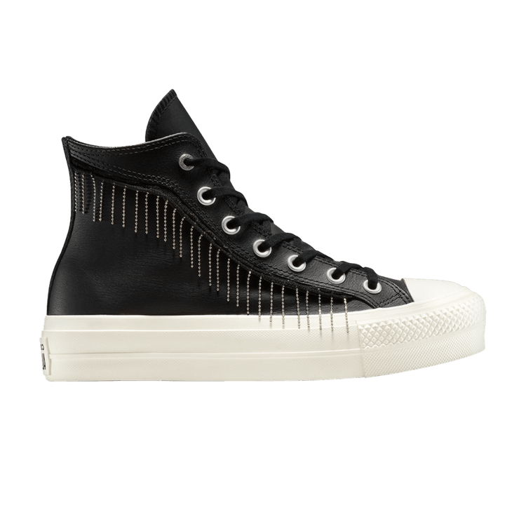 Converse Wmns Chuck Taylor All Star Platform High 'Western Glam' — Black/Egret/Silver