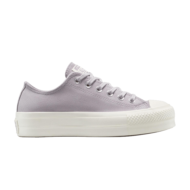 Converse Wmns Chuck Taylor All Star Lift Platform Low 'Colorful Suede - Frozen Thistle' — Frozen Thistle/Frozen Thistle