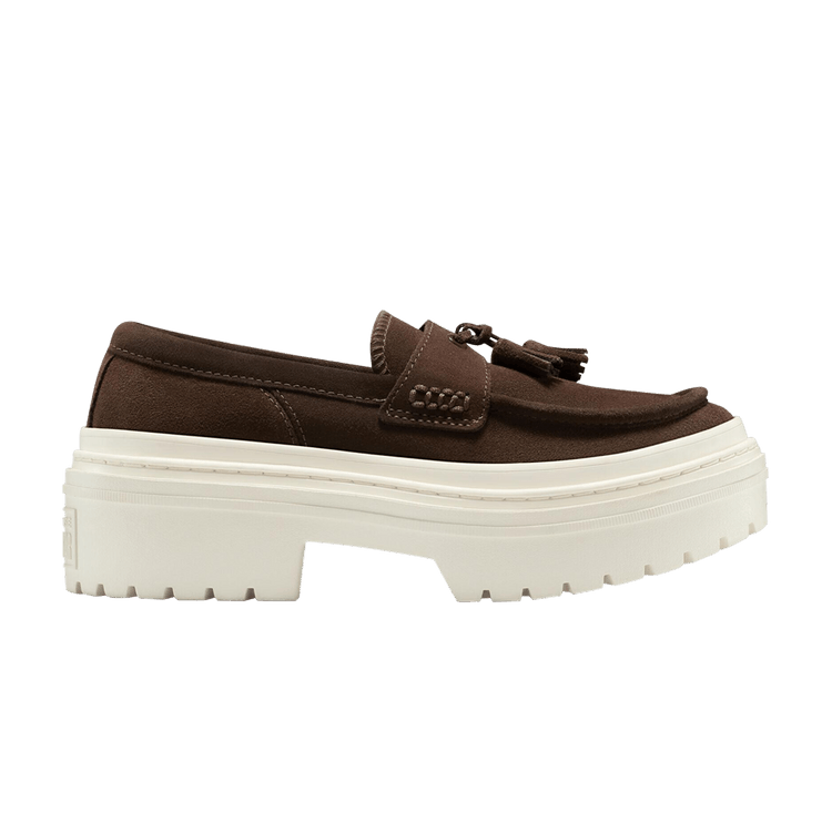 Converse Wmns Chuck Taylor All Star Lugged Heel Loafer Platform Low 'Totally Fudged' — Totally Fudged/Egret