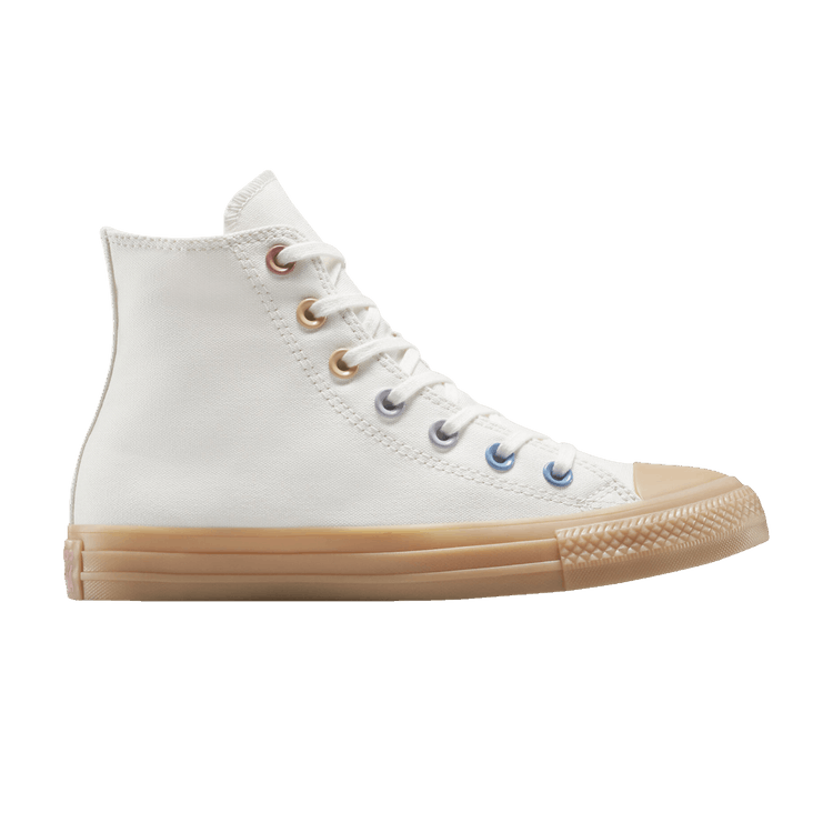 Converse Wmns Chuck Taylor All Star High 'Double Patch' — Vintage White/Gum Light Brown