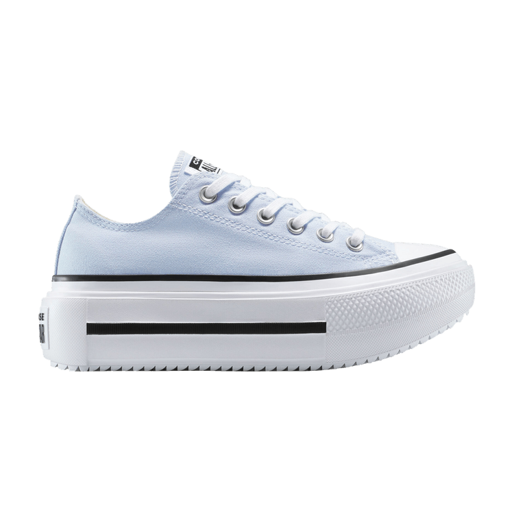 Converse Chuck Taylor All Star Lift Double Stack Low 'Blueberry Ice' — Blueberry Ice/White/Black