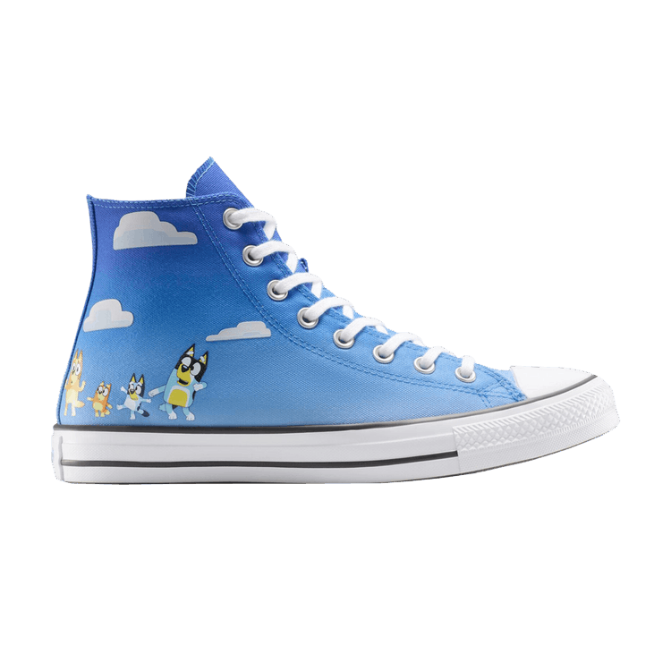 Bluey x Converse Chuck Taylor All Star High 'Bluey &amp; Bingo' — Blue/Multi/White