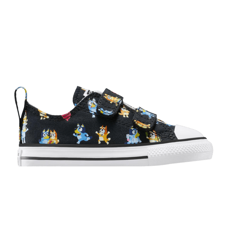 Bluey x Converse Chuck Taylor All Star EasyOn Ox PS 'Bluey &amp; Bingo' — Black/Multi/White