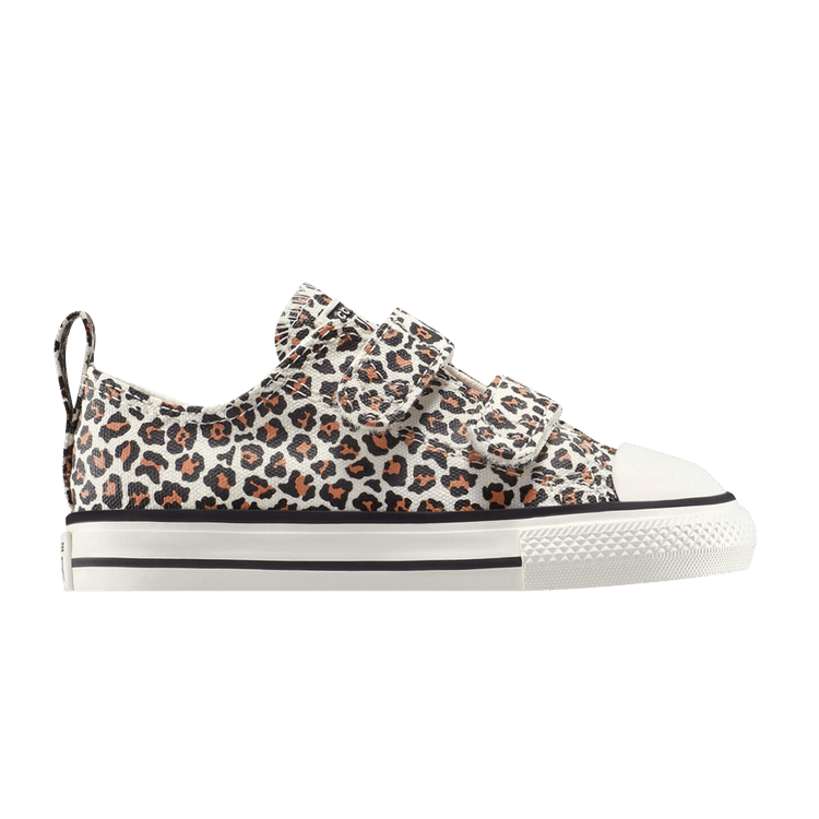 Converse Chuck Taylor All Star EasyOn Low TD 'Leopard' — Egret/White/Black