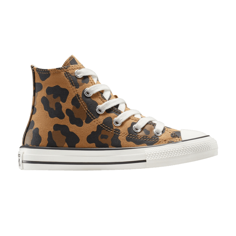 Converse Chuck Taylor All Star High PS 'Leopard' — Incensed/Vintage White/Black