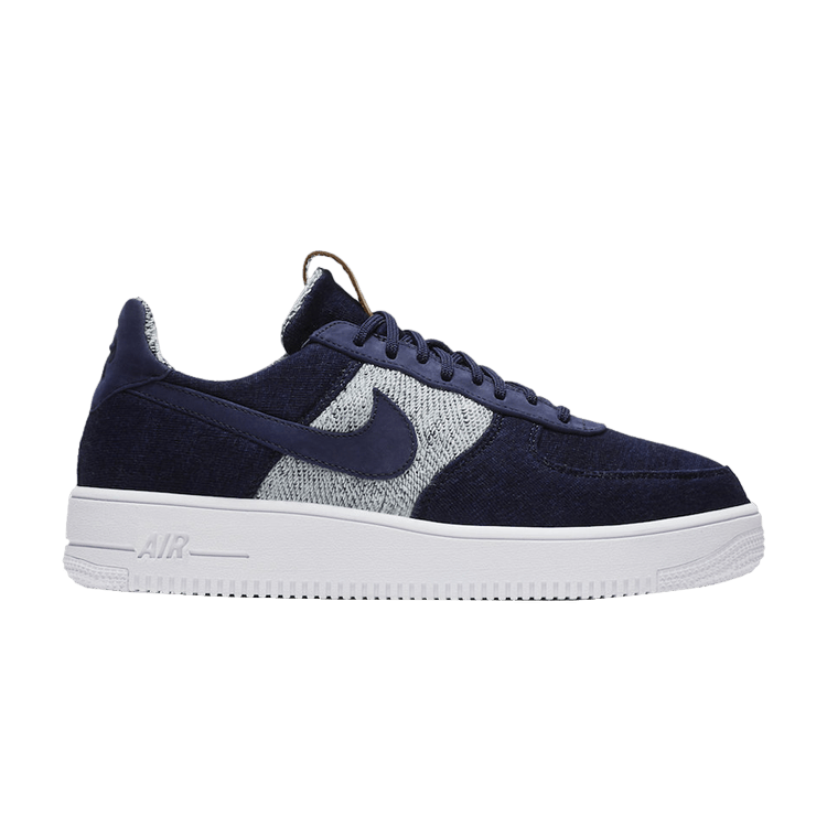 Loopwheeler x NikeLab Air Force 1 UltraForce — Armory Navy/Armory Navy-Gum Light Brown