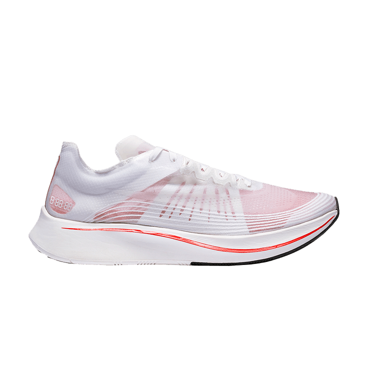 NikeLab Zoom Fly SP 'Breaking2' — White/Sail-Bright Crimson