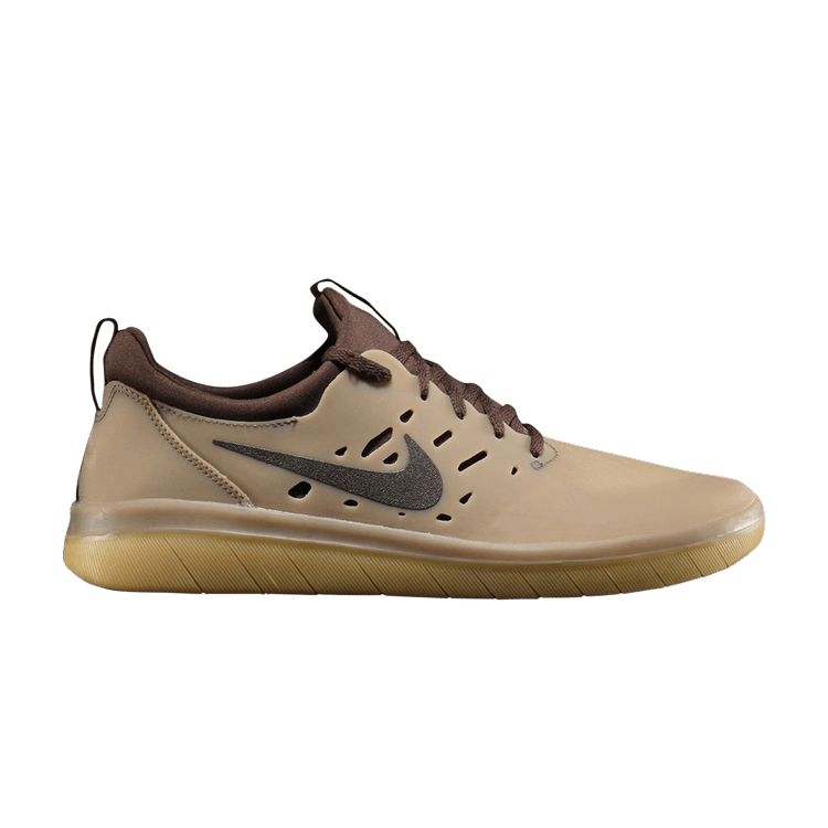 Nike Nyjah Free SB 'Dark Brown' — Gum Dark Brown/Baroque Brown