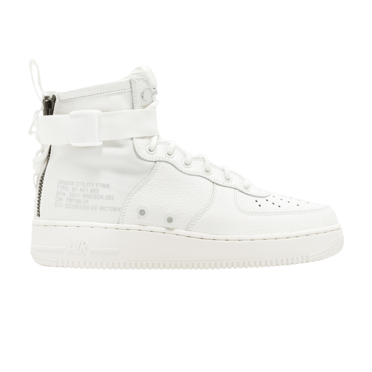 Nike SF Air Force 1 Mid 'Triple Ivory' — Ivory/Ivory-Ivory