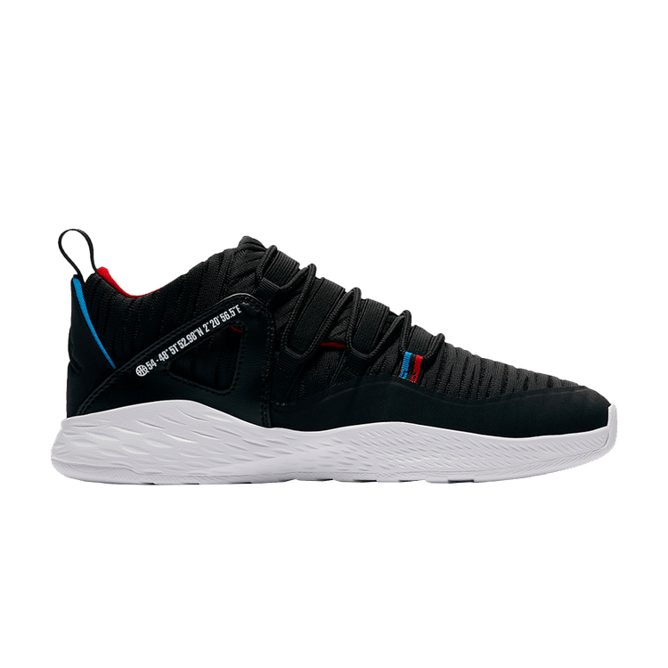 Air Jordan Formula 23 Low BG 'Quai 54' — Black/Italy Blue-University Red