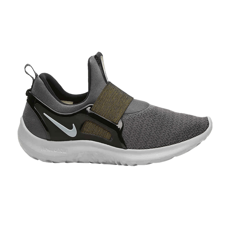 Nike Wmns Renew Freedom Slip-On 'Grey Gold' — Grey/Gold/White/Black