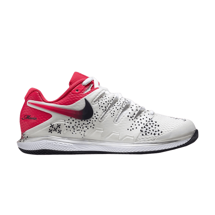 Nike Wmns Air Zoom Vapor X 'White Laser Crimson' — Summit White/Gridiron/Laser Crimson