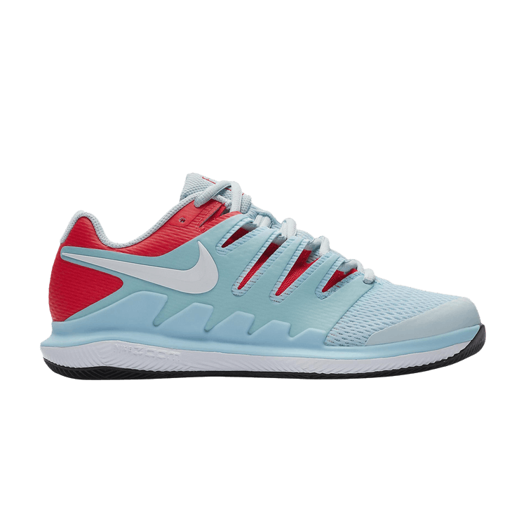 Nike Wmns Air Zoom Vapor X HC 'Still Blue Bright Crimson' — Still Blue/Bright Crimson