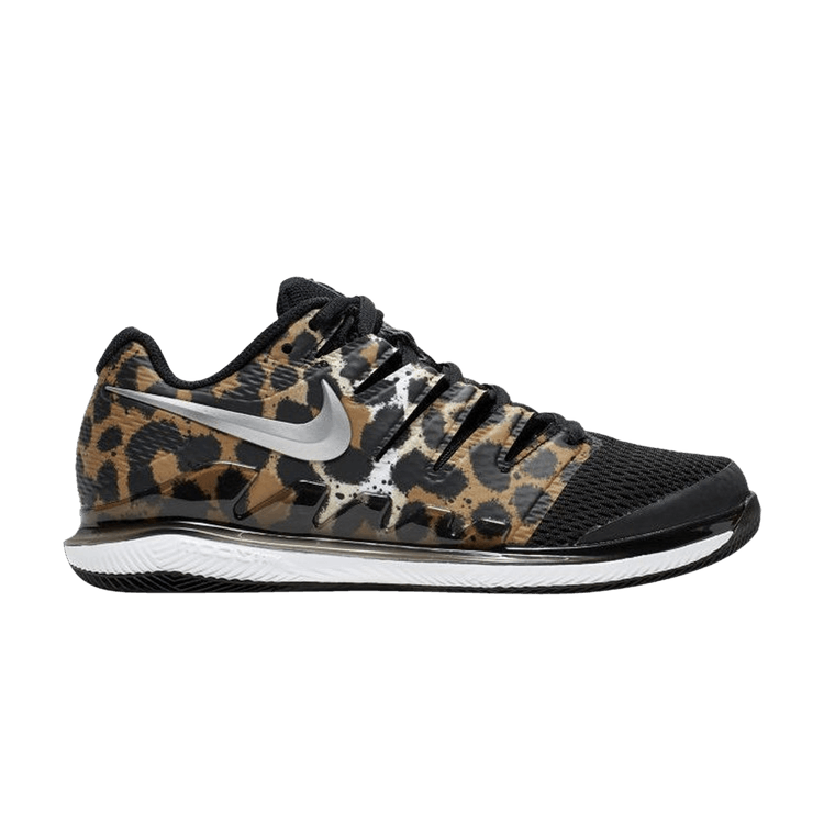 Nike Wmns Air Zoom Vapor X HC 'Leopard Print' — Wheat/Hyper Jade/Desert Ore/Metallic Silver
